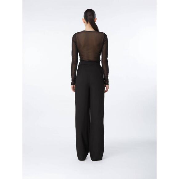 Gauge81 Carlow Draped Waist Pant in Black 38 M - Picture 3 of 3